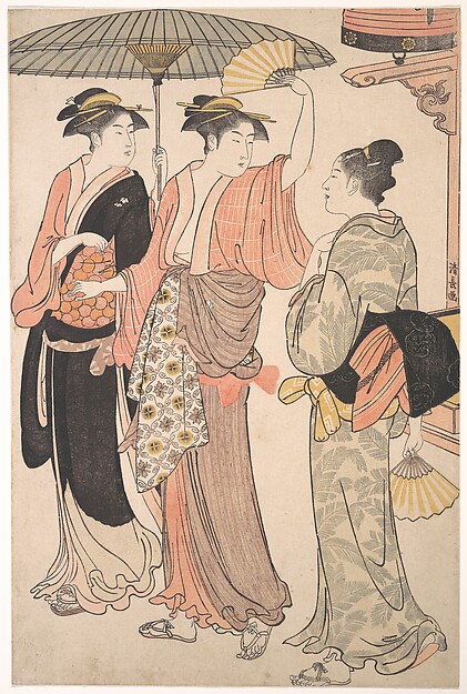 Torii Kiyonaga, The Fifth Month, from the series Twelve Months in the Southern Pleasure District (Minami jūni kō)