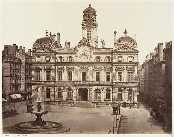 Edouard Baldus, Lyon, Hôtel de Ville