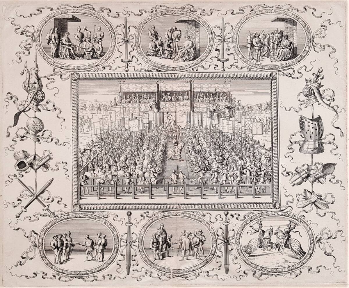 Anonym, Szenen aus dem Turnierbuch des René von Anjou (1409-1480)