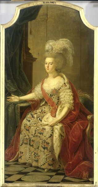 Benjamin Samuel Bolomey, Frederika Sophia Wilhelmina of Prussia (1751-1820), Wife of Prince Willem V