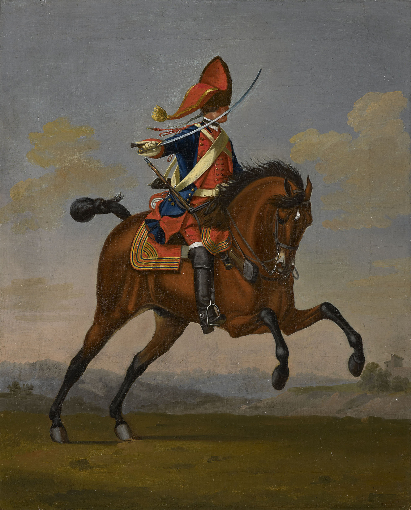 David Morier, Grenadier, Regiment of Dragoons "Batthyany".