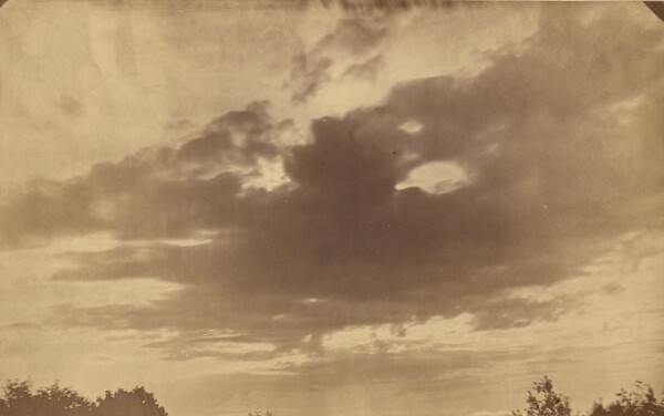 Unknown, [Cloud study]