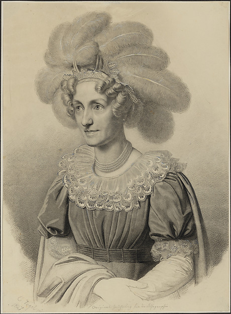 Carl Christian Vogel von Vogelstein, Portrait of Maria Theresia, Queen of Saxony
