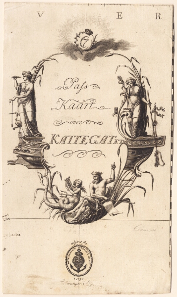 J.F. Clemens, "Pass Kaart over Kattegatet"