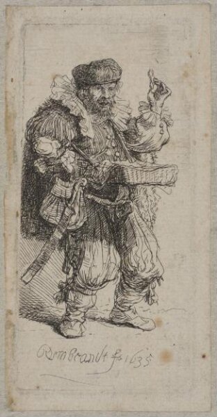 Rembrandt van Rijn, The Quacksalver (The Mountebank)