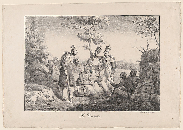 Hippolyte Bellangé, The Lunch Lady