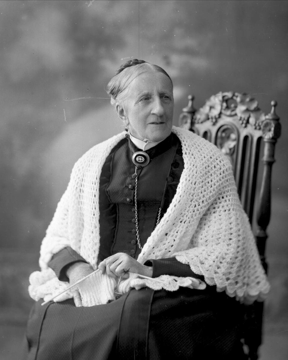 Gustav Borgen, Portrett av Kirsten Margrethe Frøllich, født Keyser.