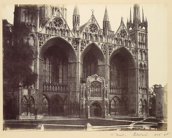 Alfred Capel Cure, West Front - Peterboro