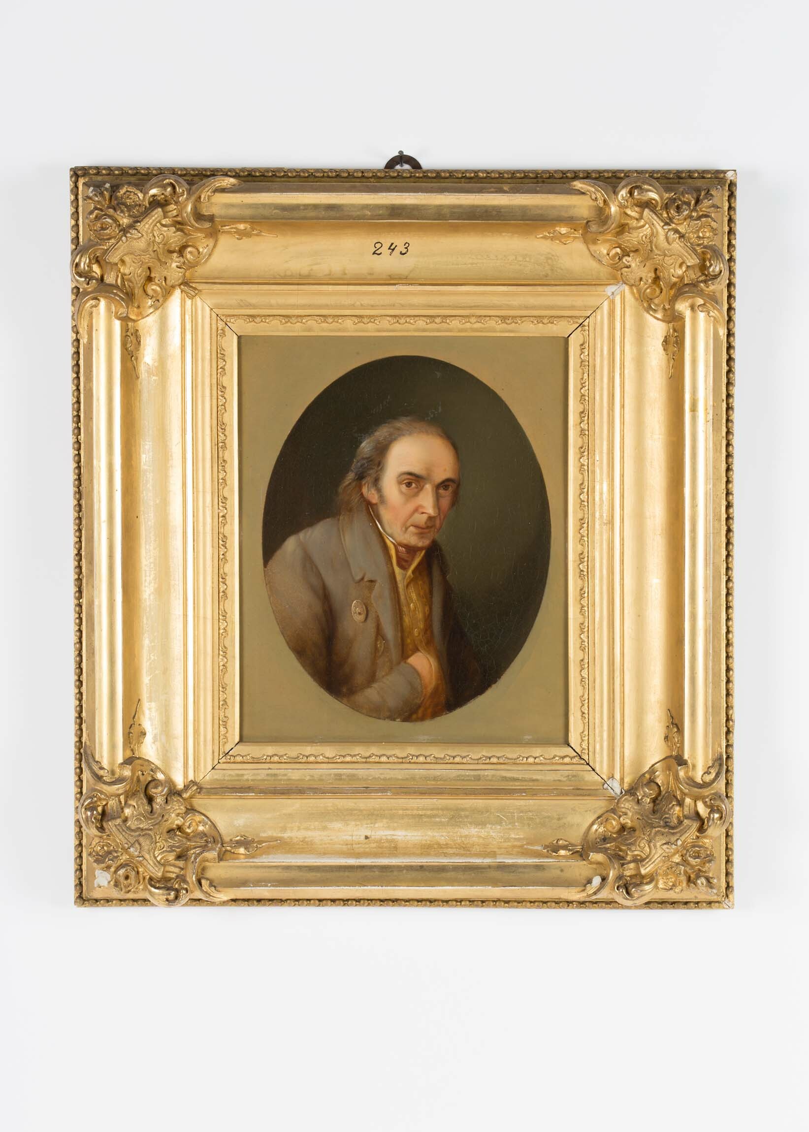 Unknown artist, Ölgemälde "Philipp Scherzinger", wohl Furtwangen, um 1860