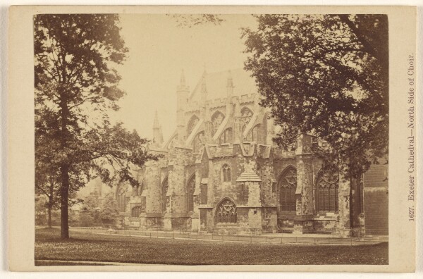 Francis Bedford, Exeter Cathedral - North Side of Choir.