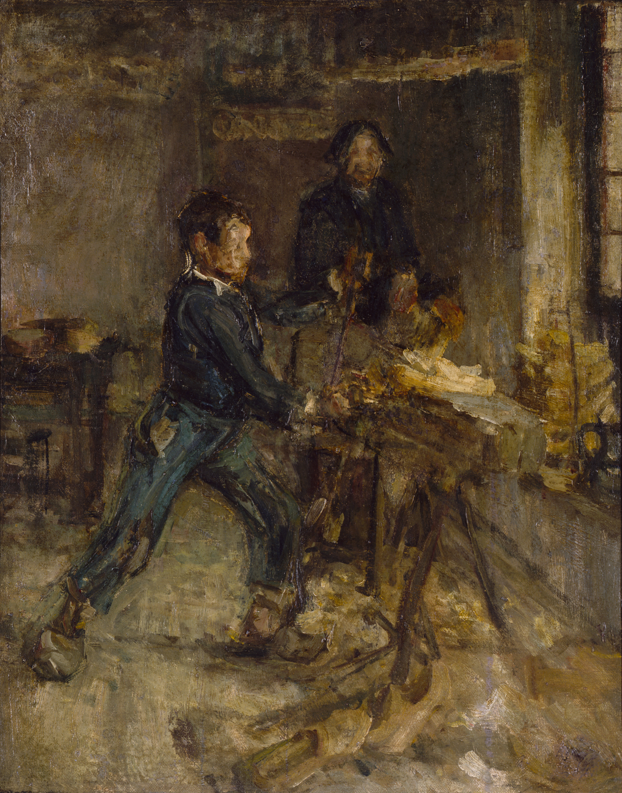 Henry Ossawa Tanner, Study for the Young Sabot Maker