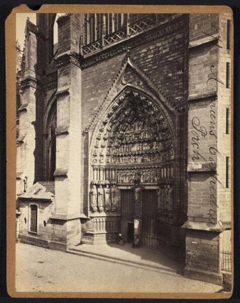 Francis Frith, Amiens Cathedral Porch