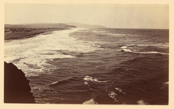 Carleton Watkins, [Beach View, Cliff House, San Francisco]