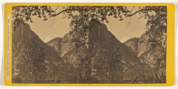 Unknown, Scene in Indian Canyon. From under the Oaks.