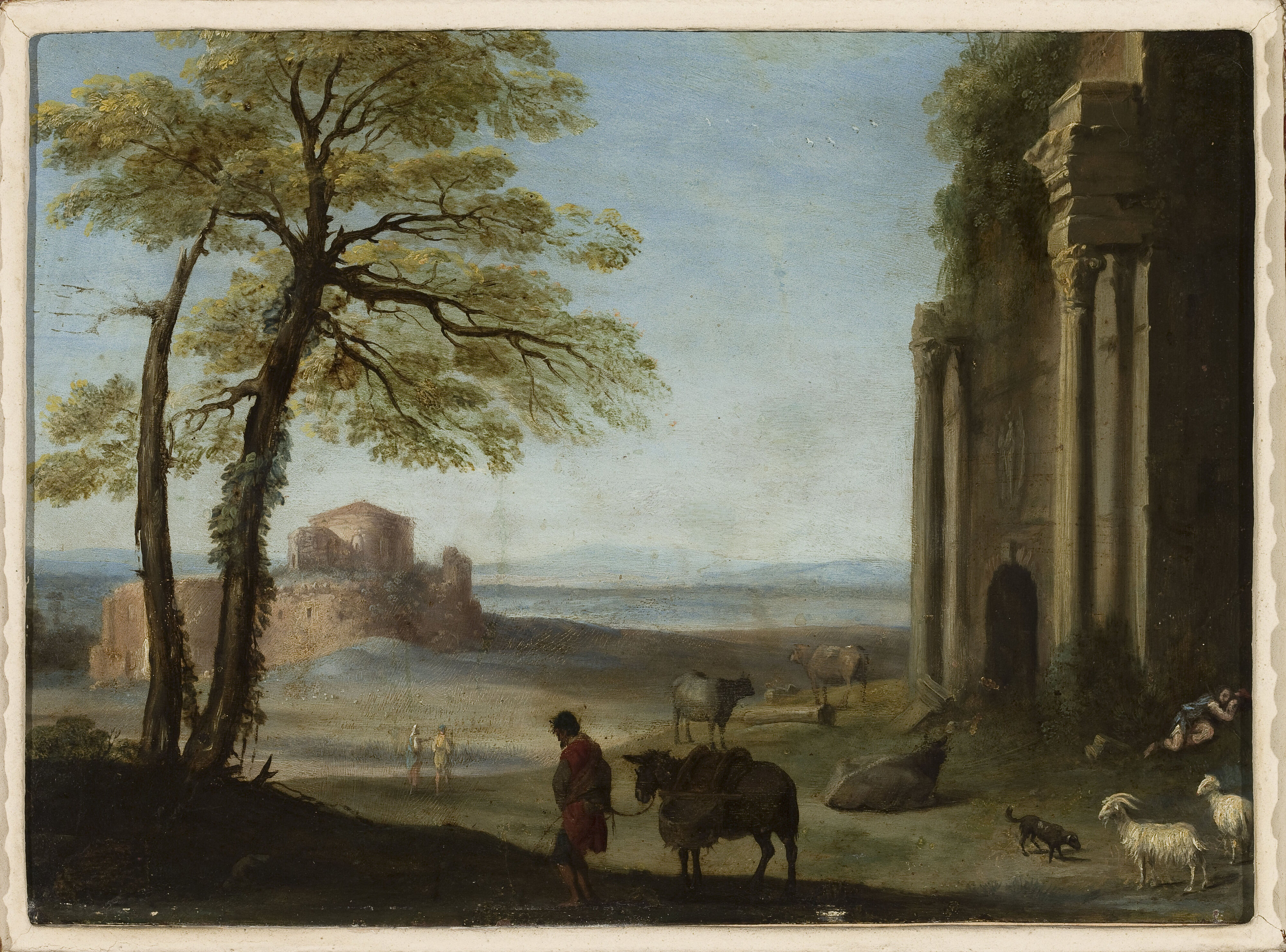 Cornelius van Poelenburgh, Pastoral landscape