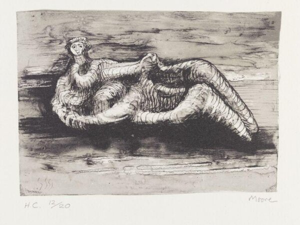 Henry Moore, Reclining Woman