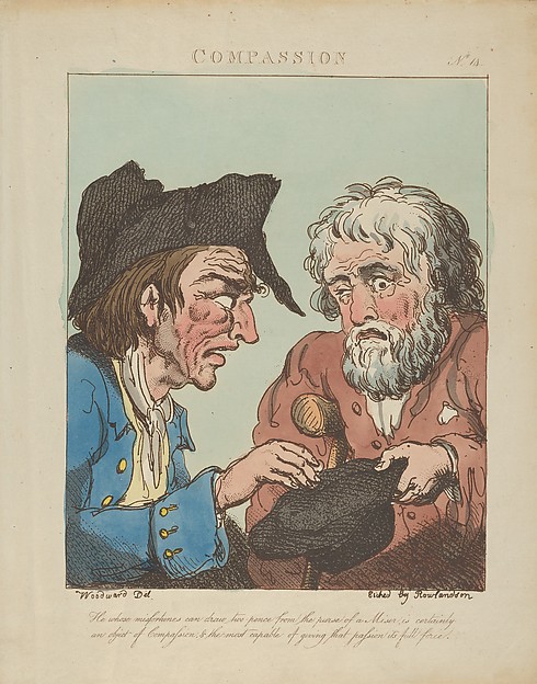 Thomas Rowlandson, Compassion