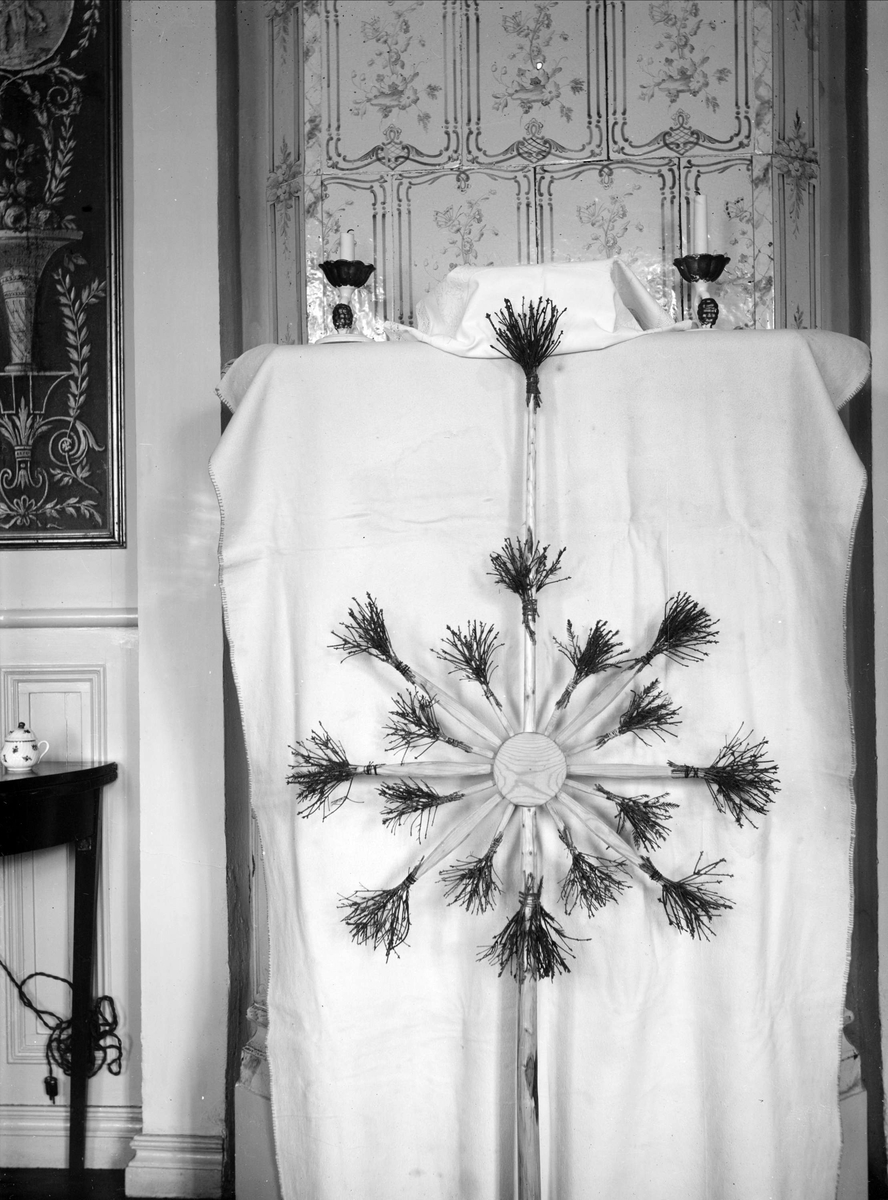 Paul Sandberg, Christmas Stand, Uppland, December 1933