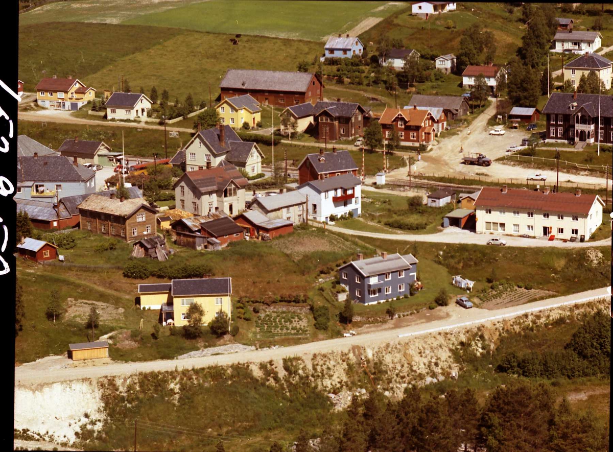 Widerøes Flyveselskap A/S, Oversikt over Alvdal sentrum.