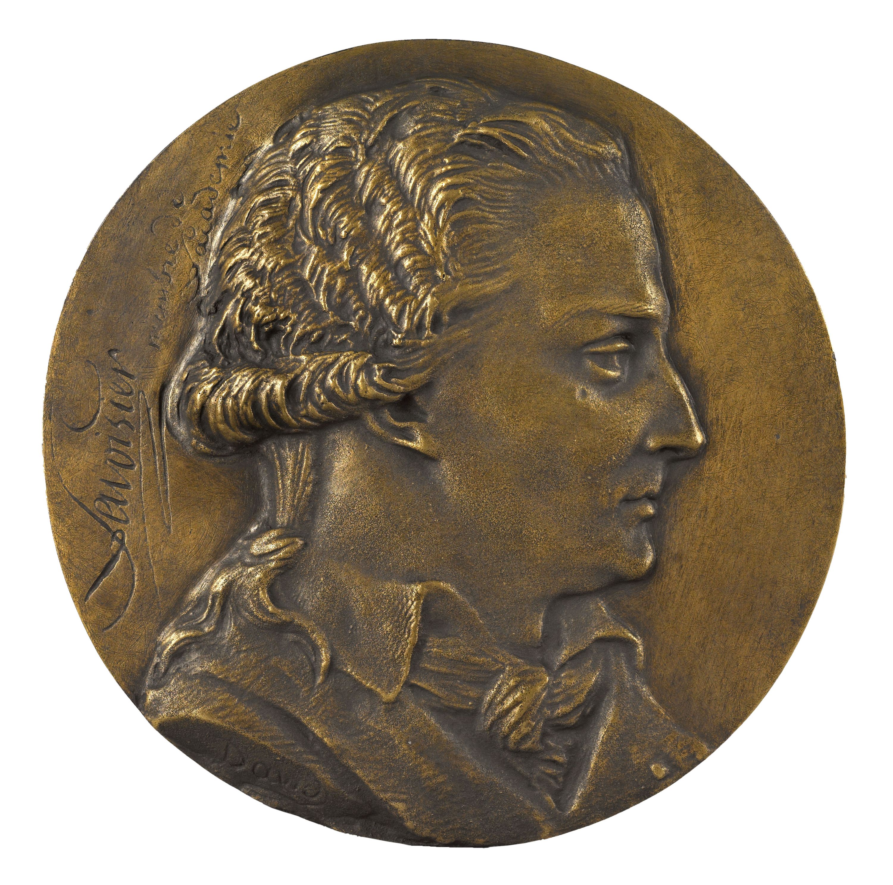 David d'Angers, Portrait d'Antoine-Laurent Lavoisier (1743-1794), chimiste