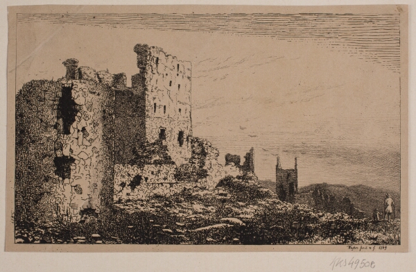 Vilhelm Kyhn, Hammershus på Bornholm
