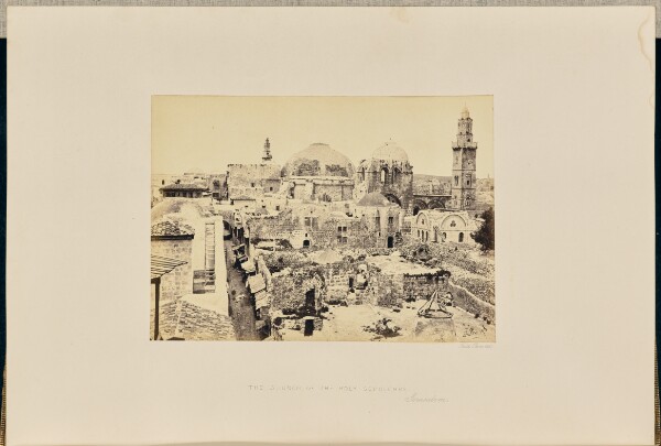 Francis Frith, The Church of the Holy Sepulchre, Jerusalem