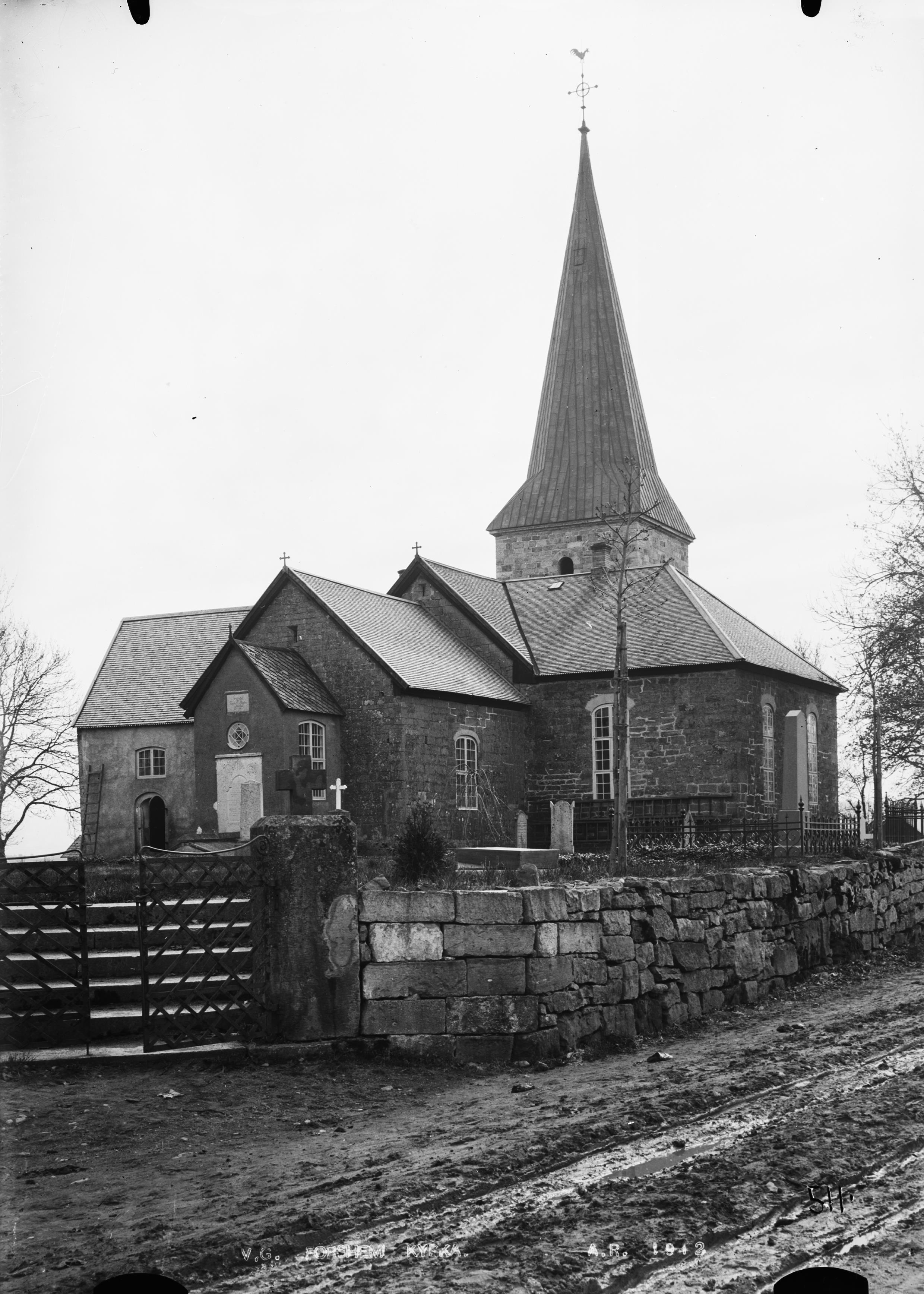 Anders Roland, Forshems kyrka