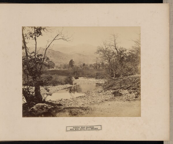 Roger Fenton, Easdale, near Grasmere. Sour Milk, Ghyll in a Distance.