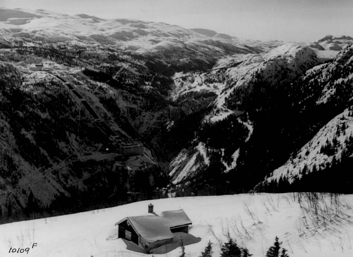 Anders Beer Wilse, Bebyggelse i Vemork i Vestfjorddalen i Tinn.