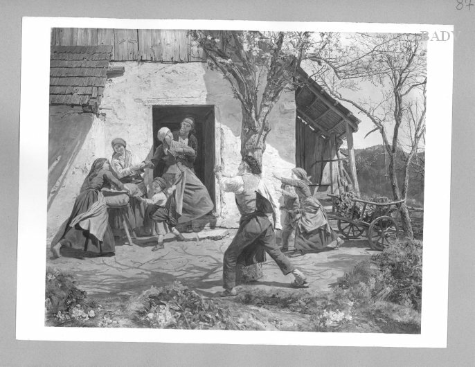 Ferdinand Georg Waldmüller, Die Wiedergenesende