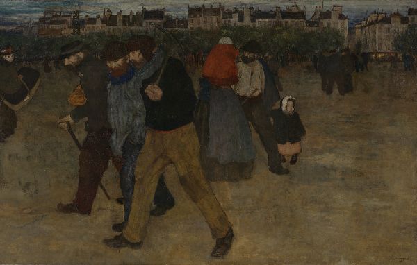 Henri Evenepoel, Returning from Work at Sunset
