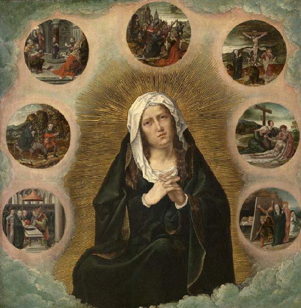 Bernard van Orley, The Seven Sorrows of Mary