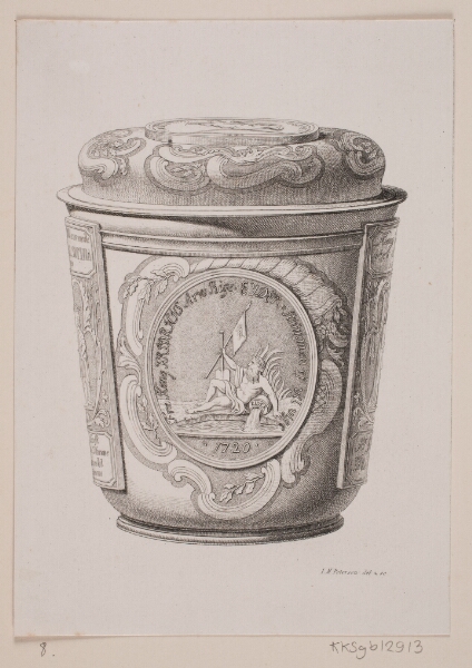 Julius Magnus-Petersen, Det slesvigske Eiderstrømsbæger