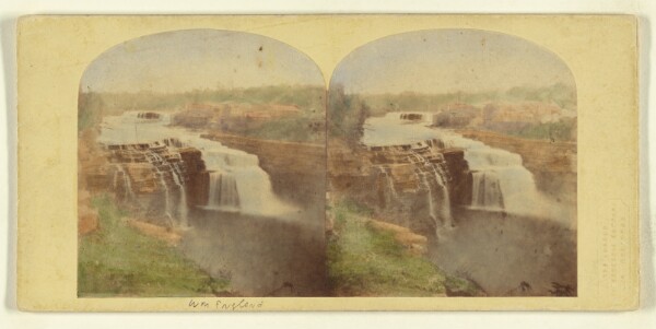 London Stereoscopic and Photographic Company, Falls of the Genesee River, Rochester, New York State.