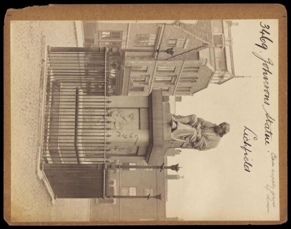Francis Frith, Johnson's Statue Lichfield