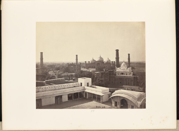 Samuel Bourne, Lahore; View from Palace in the Fort