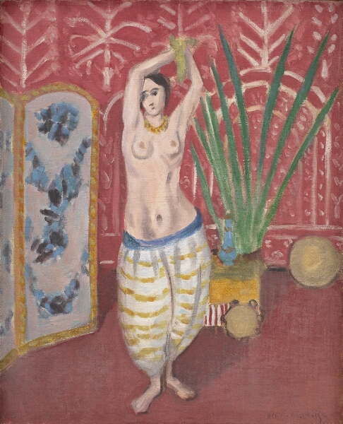 Henri Matisse, Odalisk ved en skærm