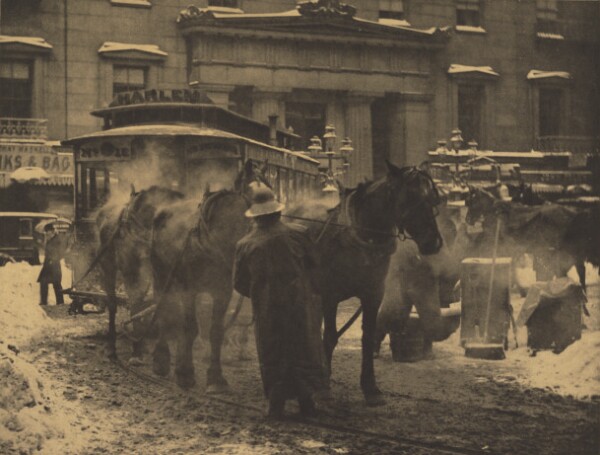 Alfred Stieglitz, The Terminal, New York