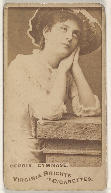 Allen & Ginter, Depoix, Gymnase, from the Actors and Actresses series (N45, Type 1) for Virginia Brights Cigarettes