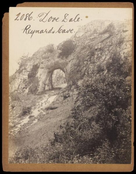 Francis Frith, Dove Dale.  Reynards Cave
