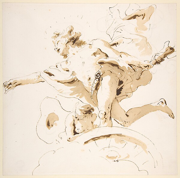 Giovanni Battista Tiepolo, Apollo Standing in His Chariot