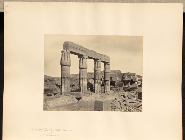 Francis Frith, Oldest Part of the Ruins, Carnac