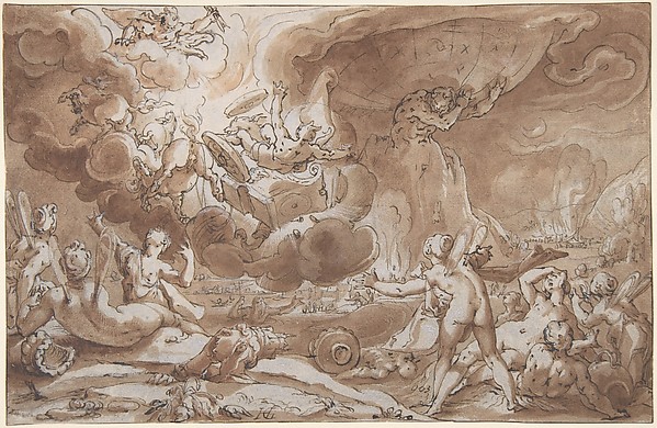 Hendrick Goltzius, The Fall of Phaeton