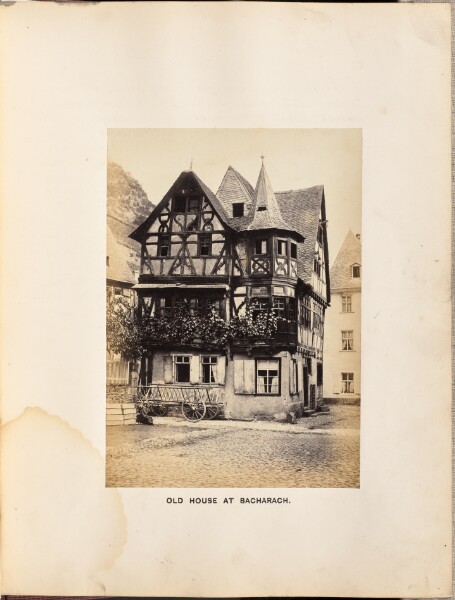 Francis Frith, Old House at Bacharach