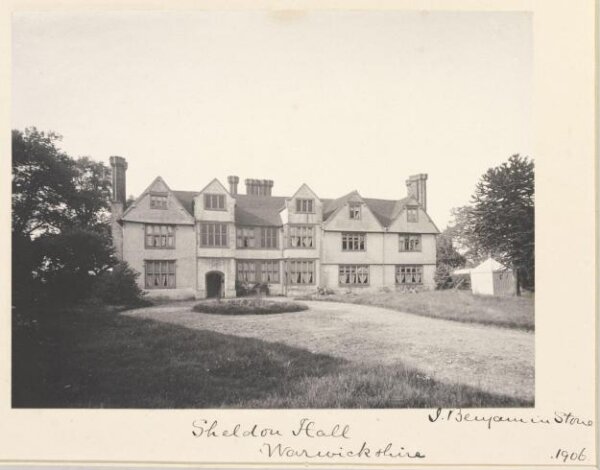 Stone, Benjamin (Sir), National Photographic Record and Survey