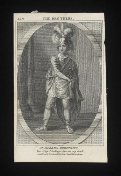 unknown, Mr Murray as Demetrius