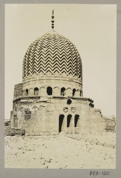 K.A.C. Creswell, Dome of the funerary complex of Mamluk Sultan al-Ashraf Barsbay (al-Ashrafiyya), Cairo