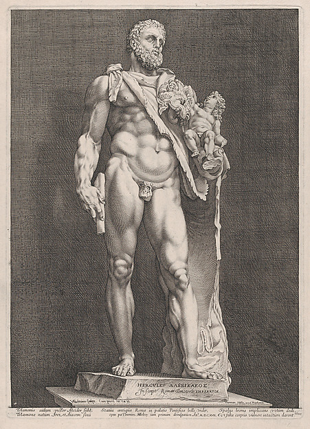 Hendrick Goltzius, The Emperor Commodus as Hercules