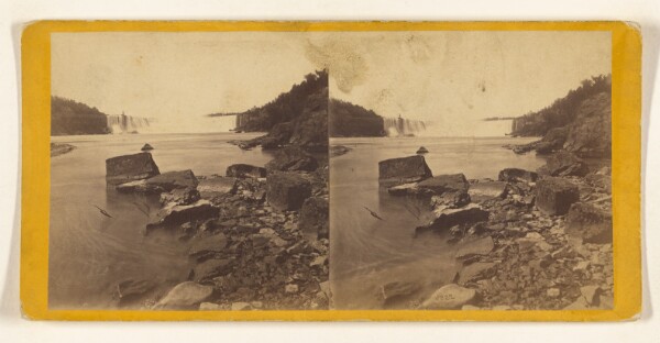 Edward and Henry T. Anthony & Co., The Horse Shoe Fall, from the Custom House. - Canada Side.