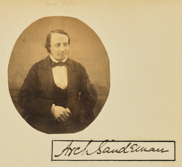 Unknown, [Portrait of Archibald Sandeman]